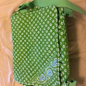 Vera Bradley laptop Messenger bag